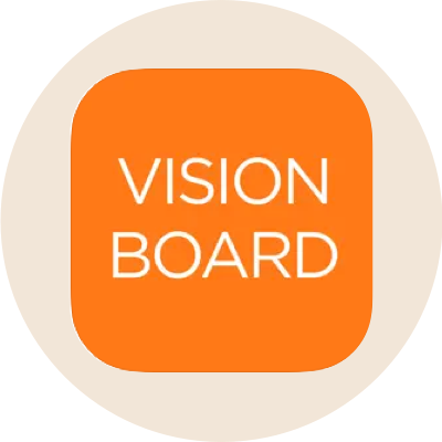 Vision board app icon