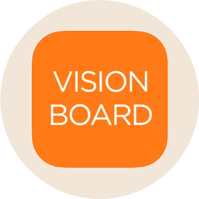 Vision board app icon